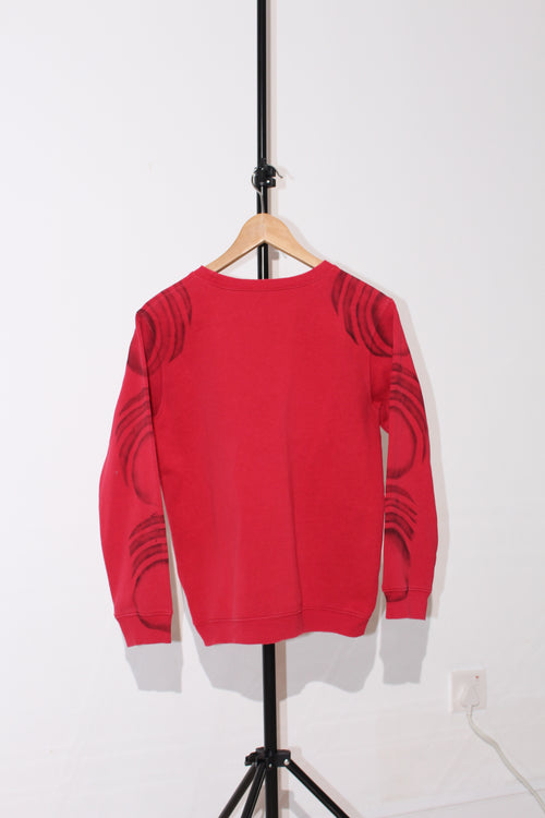 AIRBRUSH LOGO SWEATER