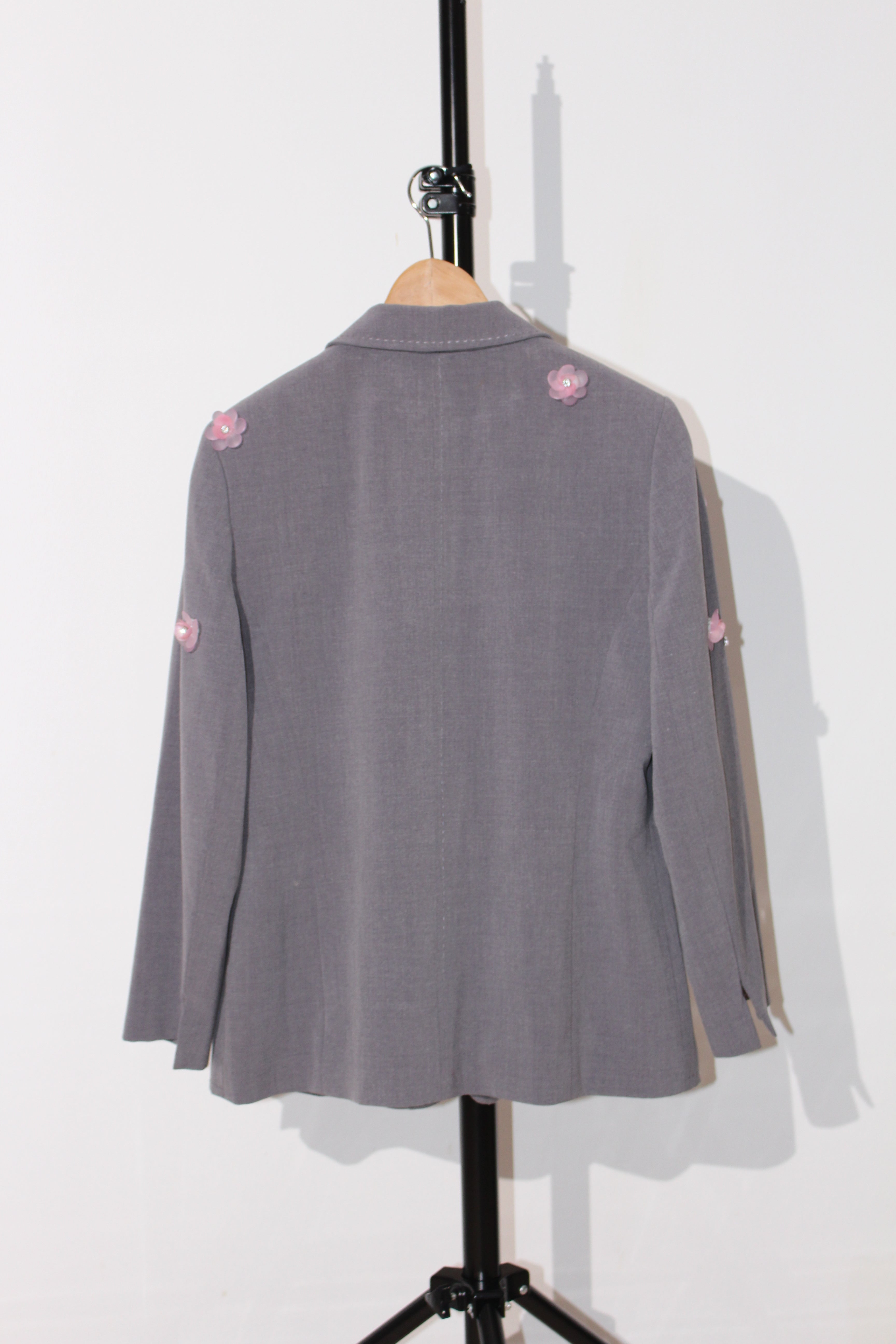 FLOWER AND CRYSTAL BLAZER