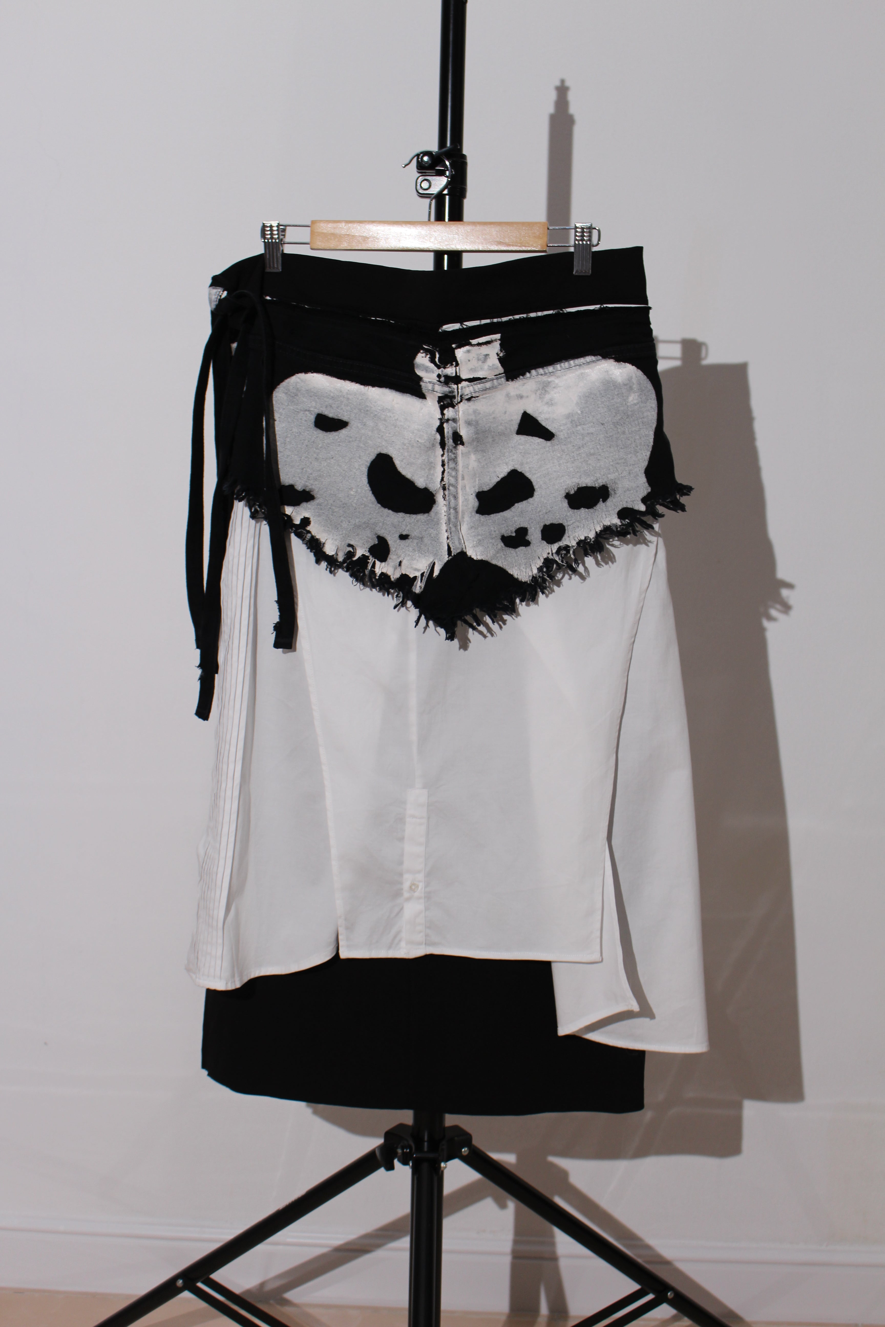 LAYERED WRAP SKIRT