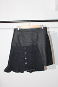 ASYMMETRICAL MINI SKIRT