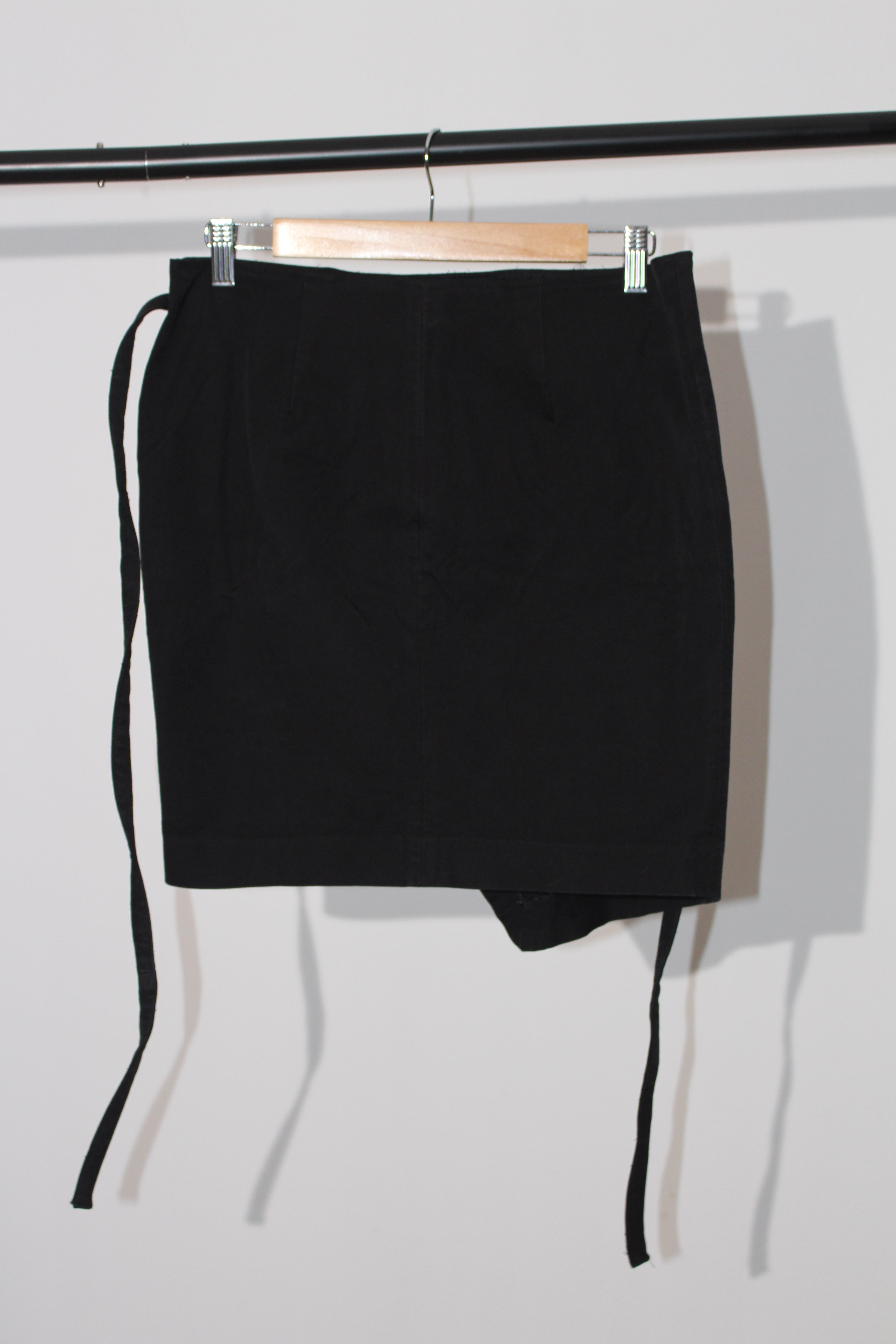 APRON WRAP SKIRT