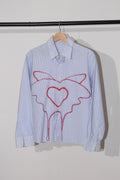 GRAPHIC BUTTON DOWN SHIRT