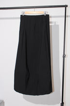 LONG PLEATED BALLOON SKIRT