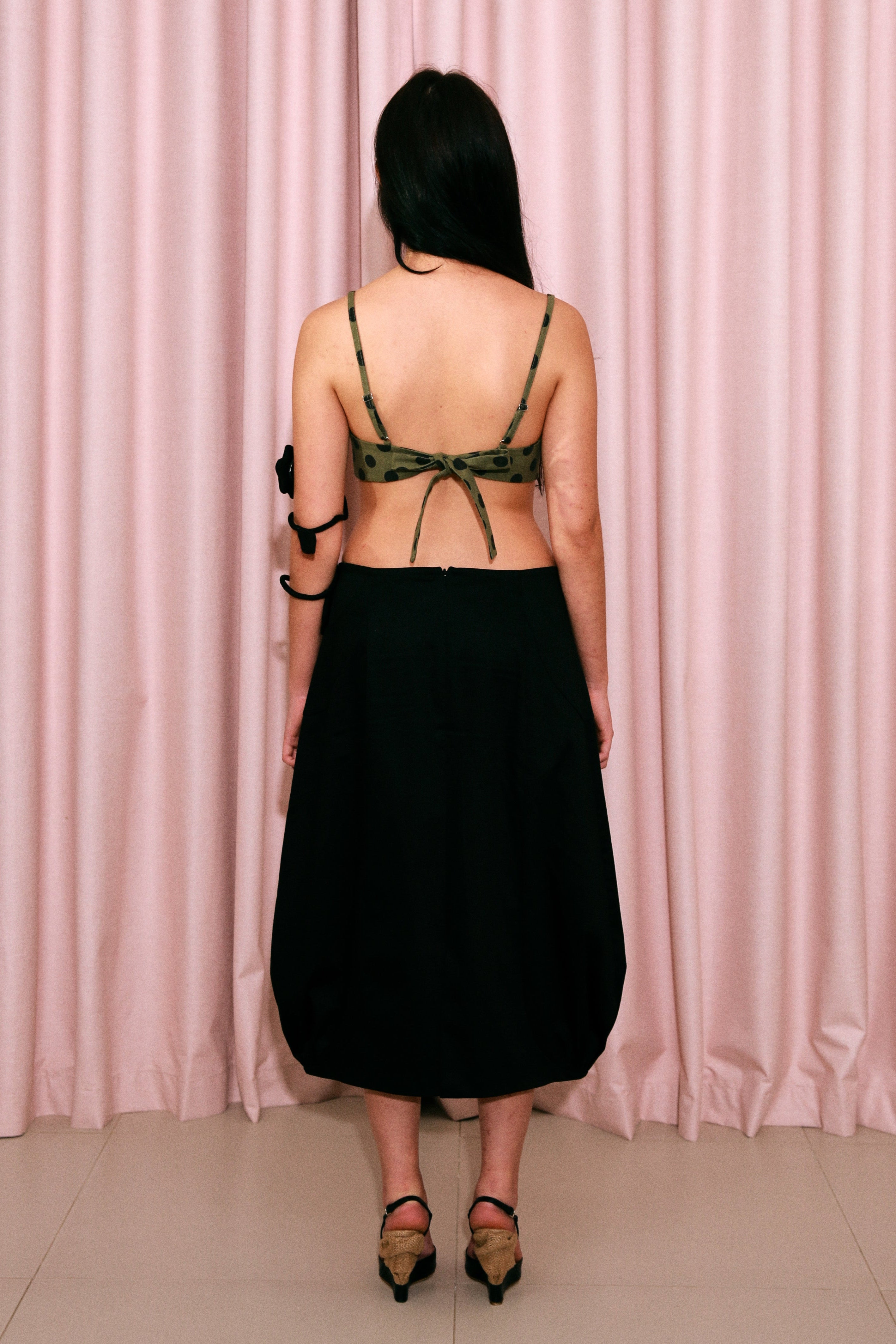 Bra Butterfly Top Green