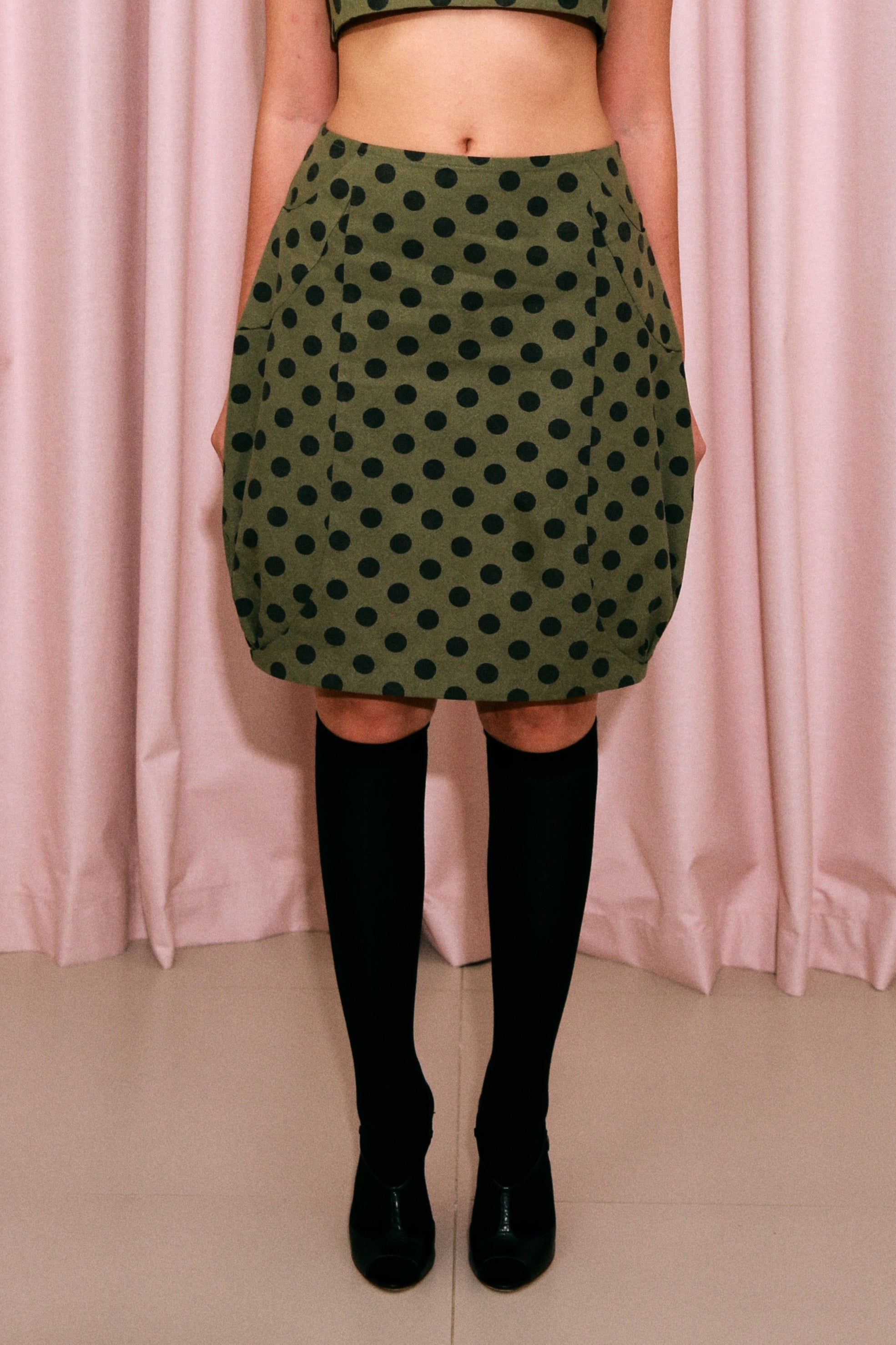 Bubble skirt Green