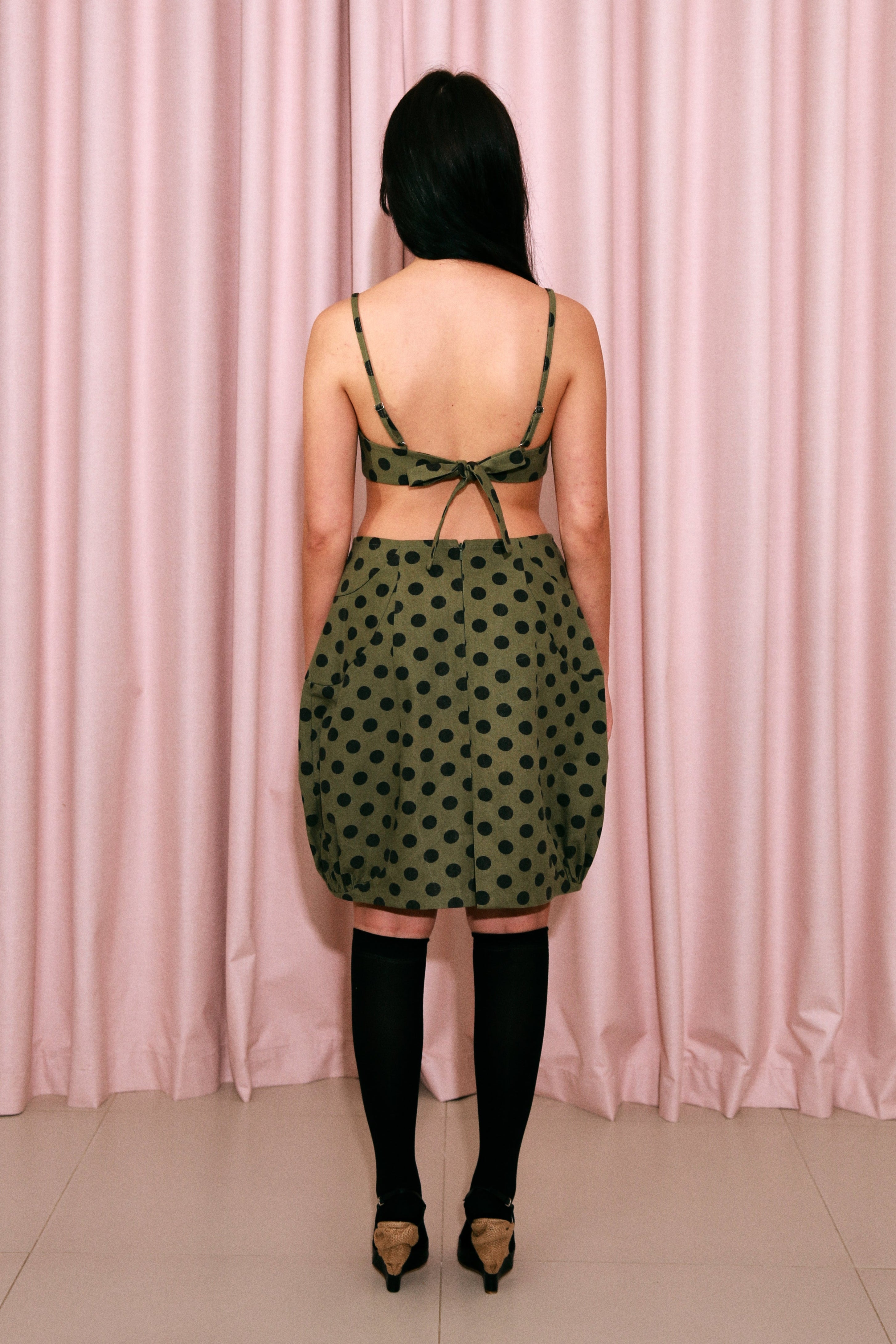 Bubble skirt Green