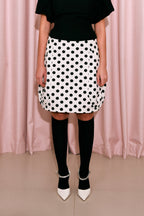 Bubble skirt white