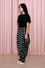 Cocoon Skirt Black