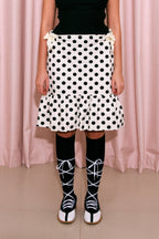 Puff Skirt White