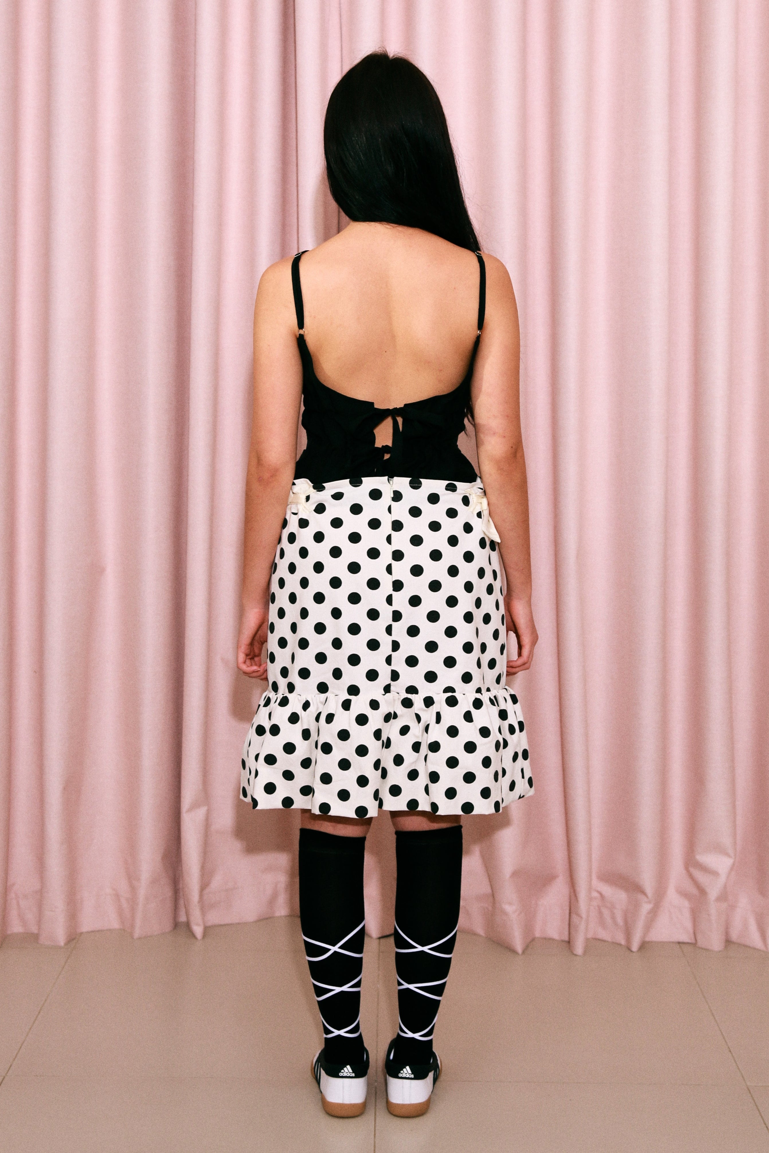 Puff Skirt White