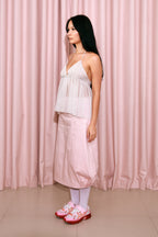 Plunge Butterfly Top White
