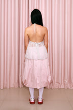Plunge Butterfly Top White