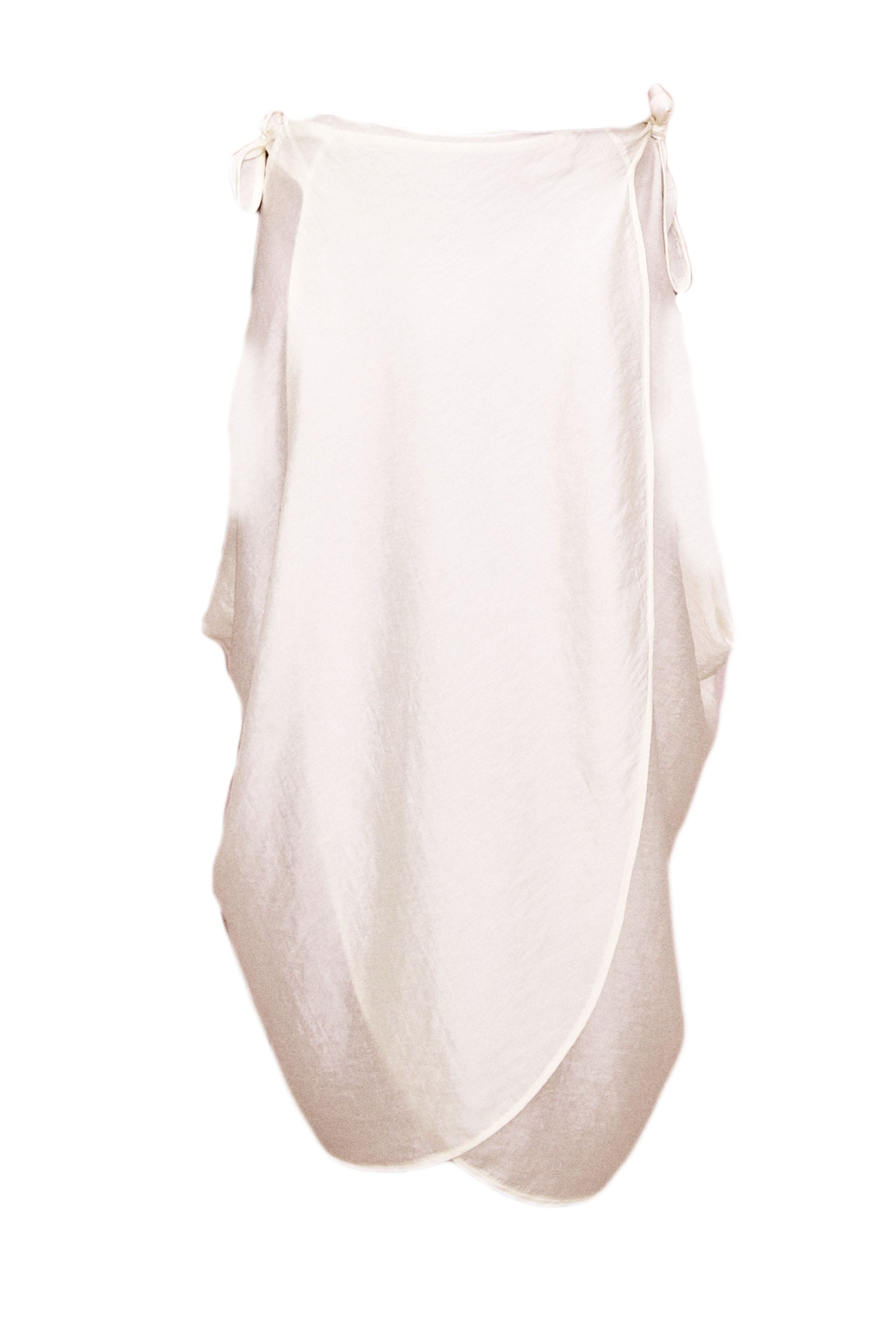 Cocoon Skirt White