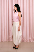 Cocoon Skirt White