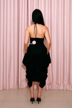 Cocoon Dress Black