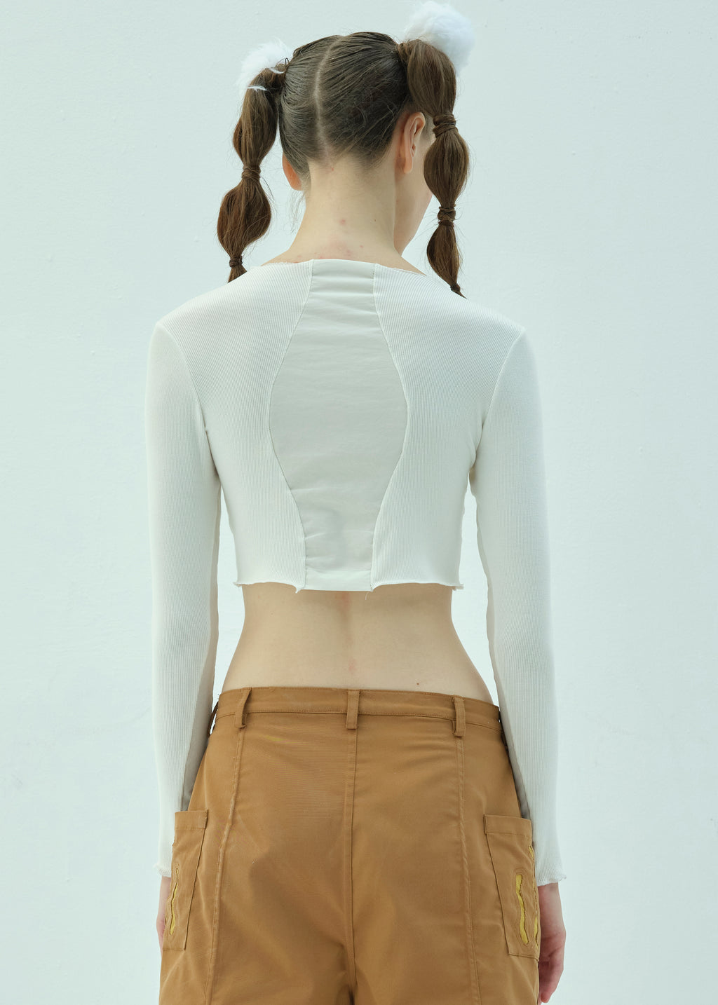 Beluga Whale Crop Top