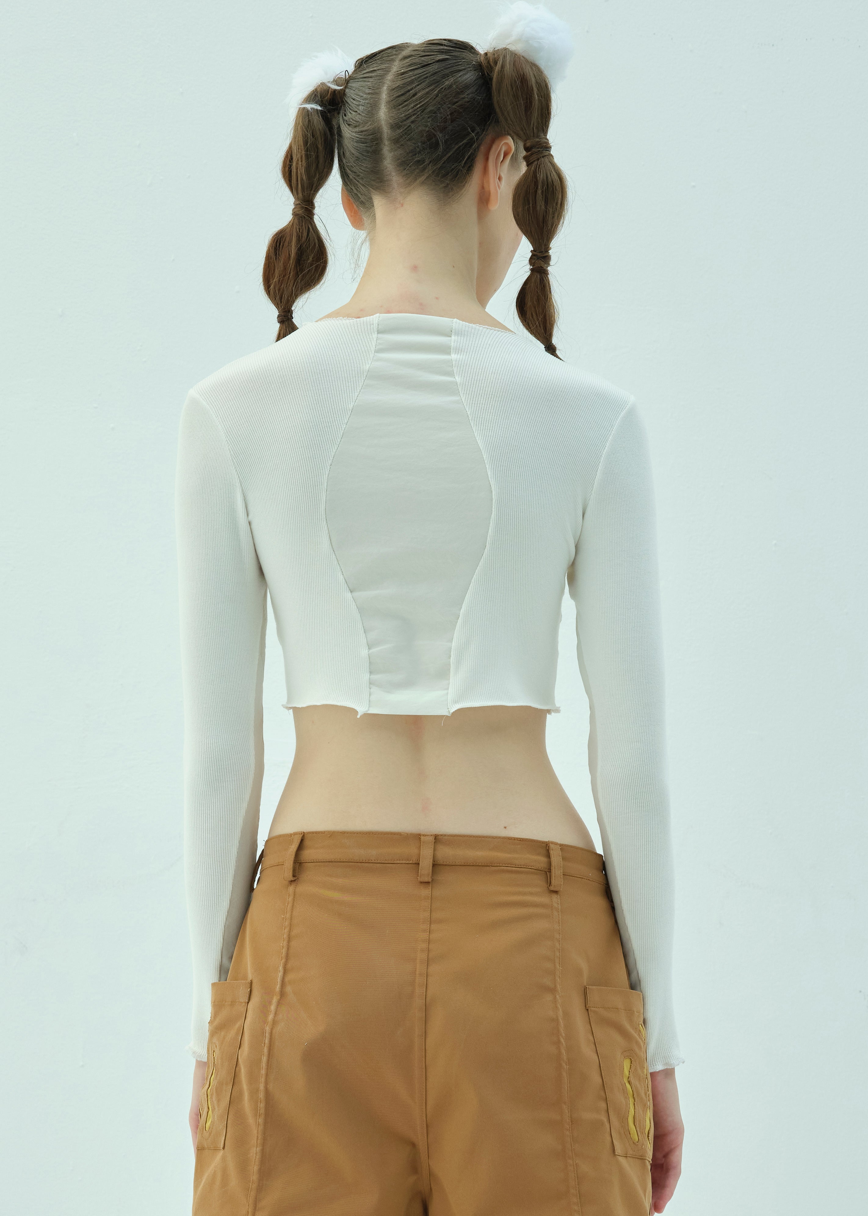 Beluga Whale Crop Top